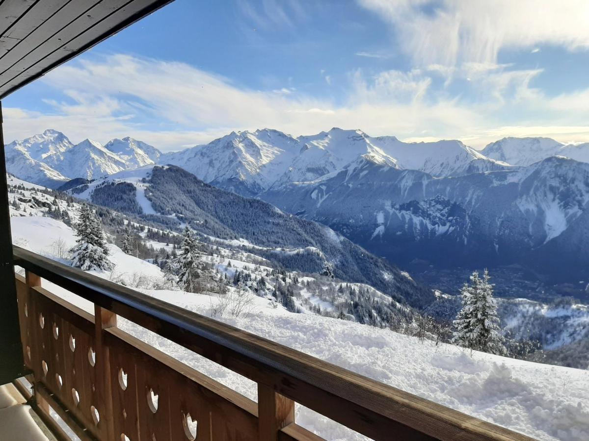 Appartement Confortable A L'Alpe D'Huez De 27 M² Avec Vue Montagne Luaran gambar