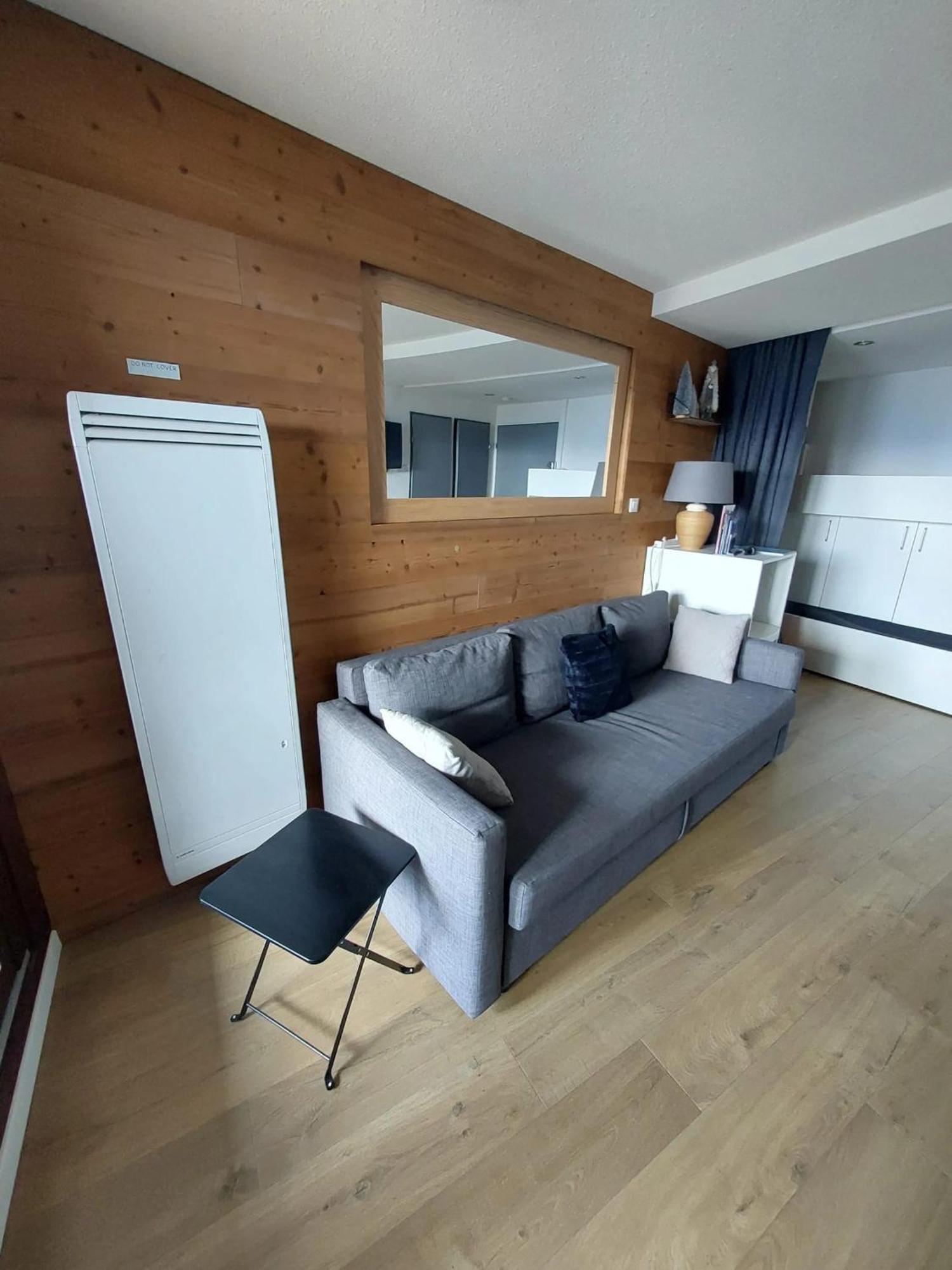 Appartement Confortable A L'Alpe D'Huez De 27 M² Avec Vue Montagne Luaran gambar